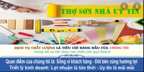 Thợ sơn lại nhà tại quận tân phú