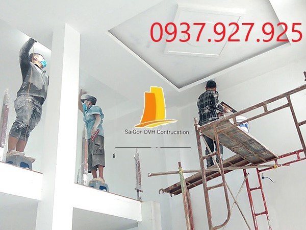 Dịch vụ sơn nhà tại quận Tân Phú